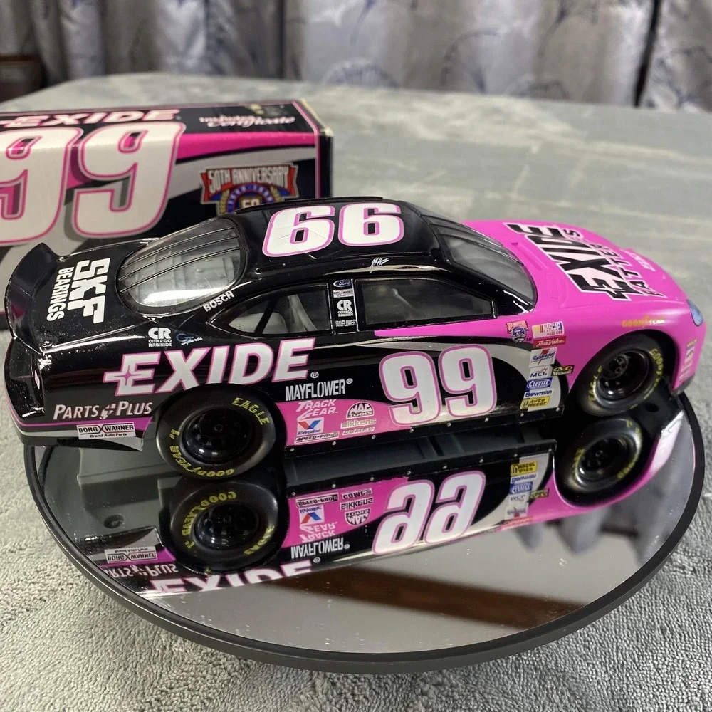 Vintage Racing Champions 1:24 Ford Taurus 99 Exide Batteries NASCAR Diecast